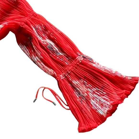 NWT Free People Red High Low Top - Picture 4 of 10